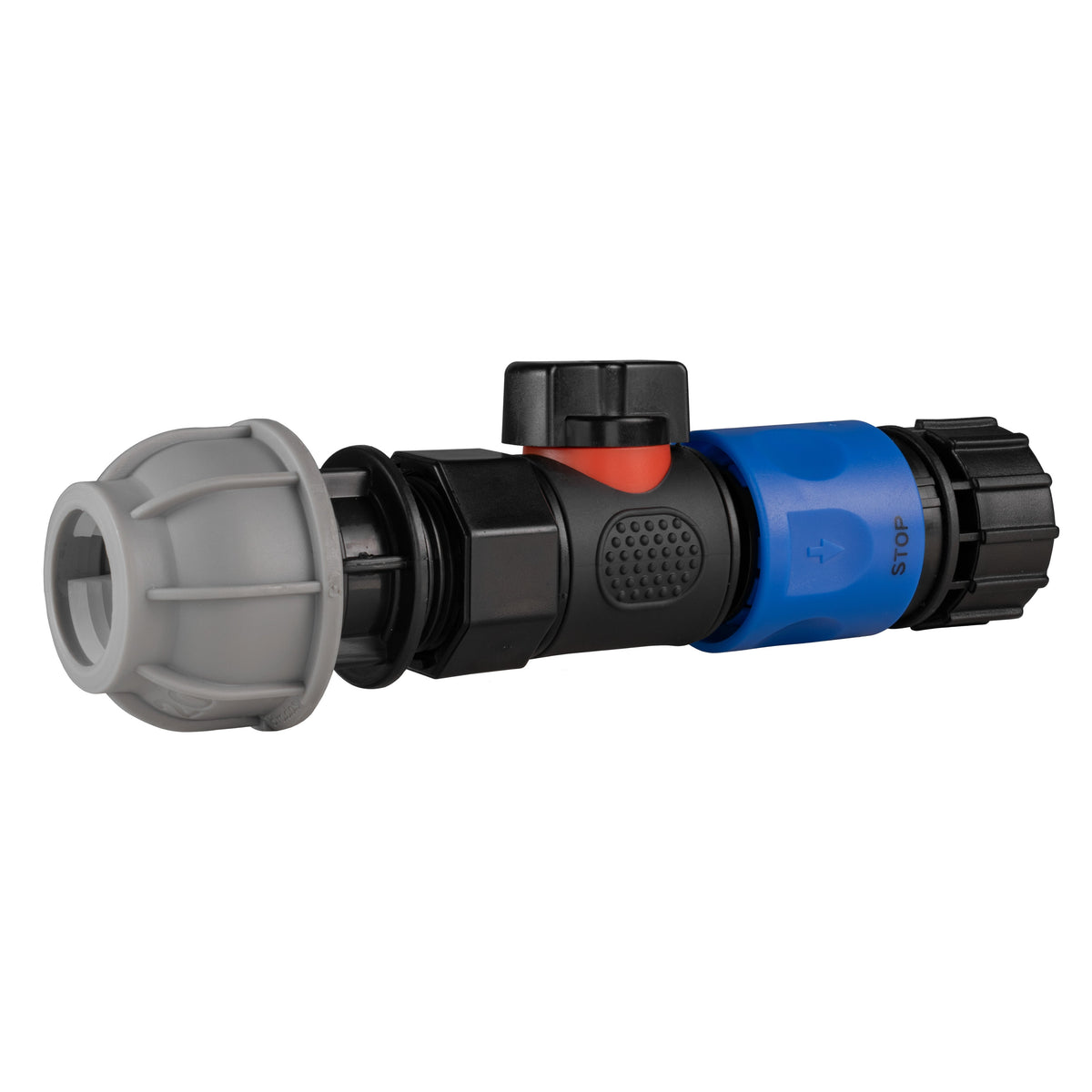 20mm MDPE Valve Kit with ¾″ BSP Female Coupler