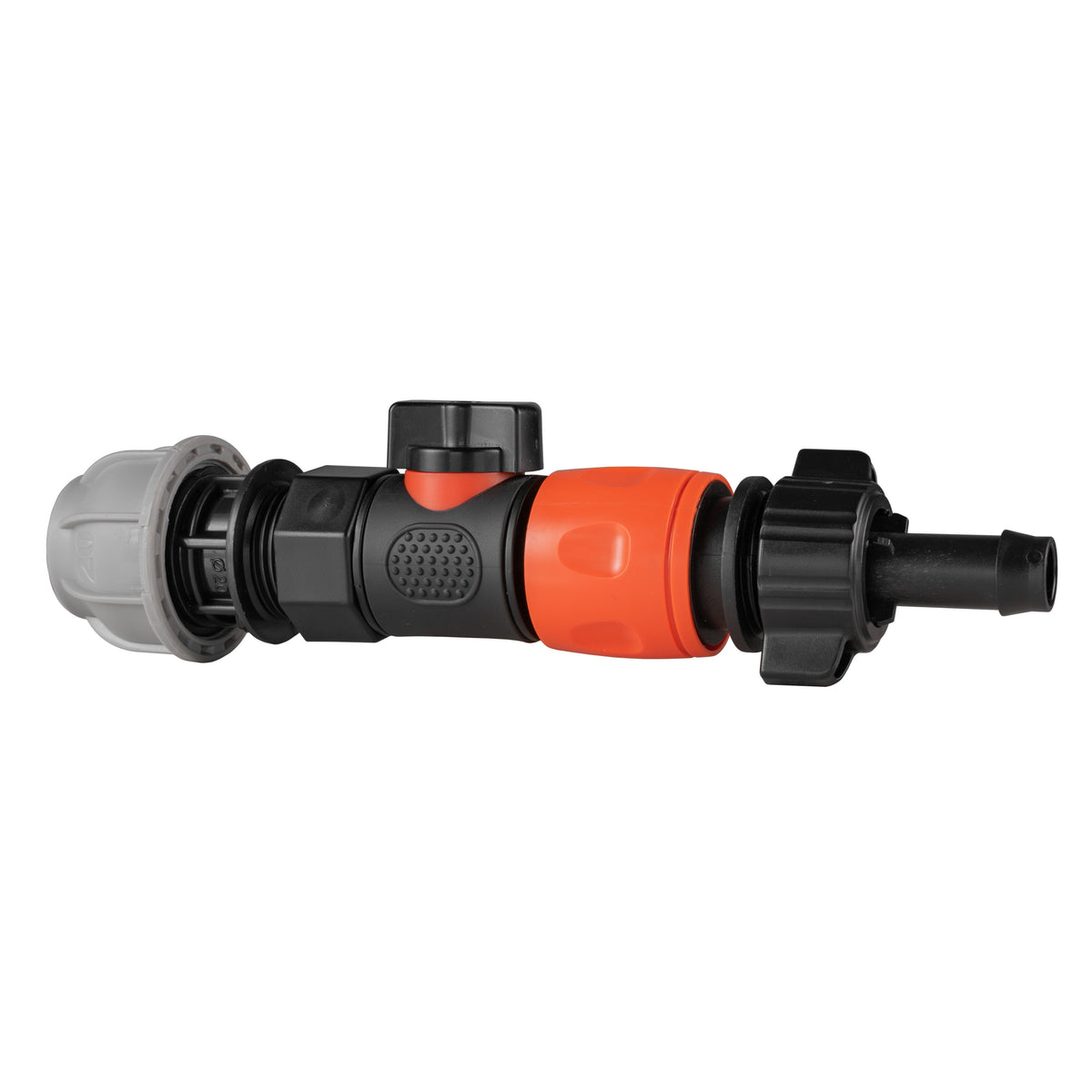 20mm MDPE Valve Kit with 13mm Barbed Coupler