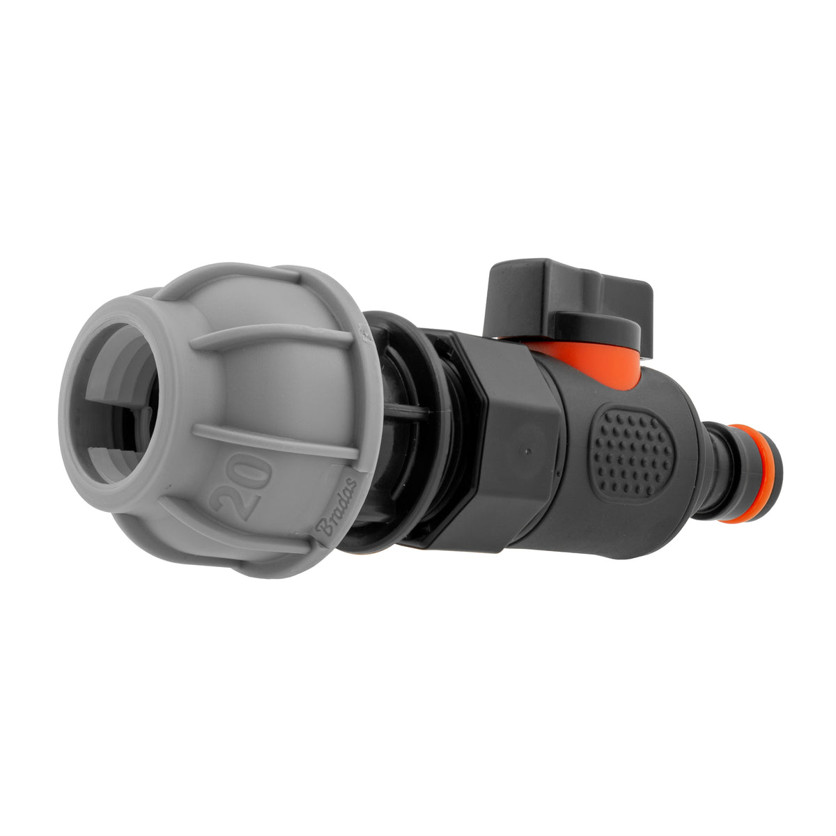 20mm MDPE to Male Quick-Connect Valve Kit