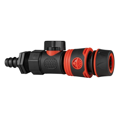16mm Irrigation Barb Valve Kit with Soft-Touch ½″ Hose Connector