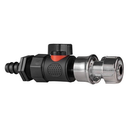 16mm Irrigation Barb Valve Kit with Zinc Hose Socket