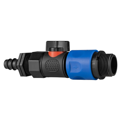 16mm Irrigation Barb Valve Kit with ¾″ BSP Male Coupler