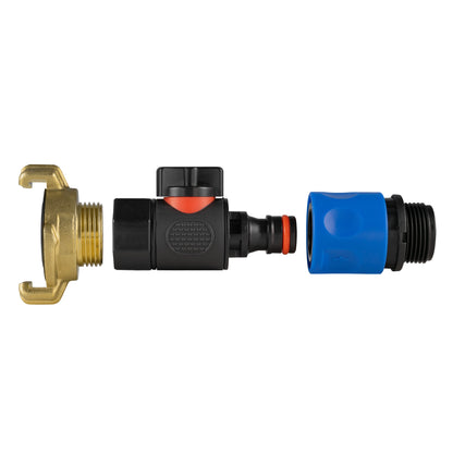 Geka-Type Claw Valve Kit with ¾″ BSP Male Coupler