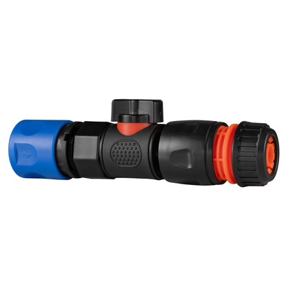 Blue Female Quick Coupling Valve Kit – ½″ Hose Connector