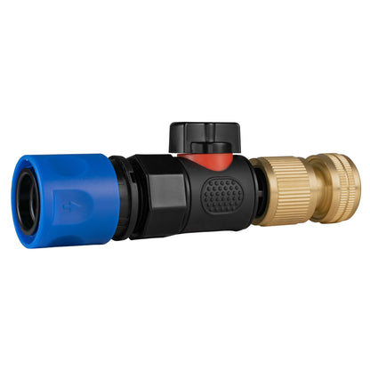 Blue Female Quick Coupling Valve Kit – Brass ½″ Hose Connector