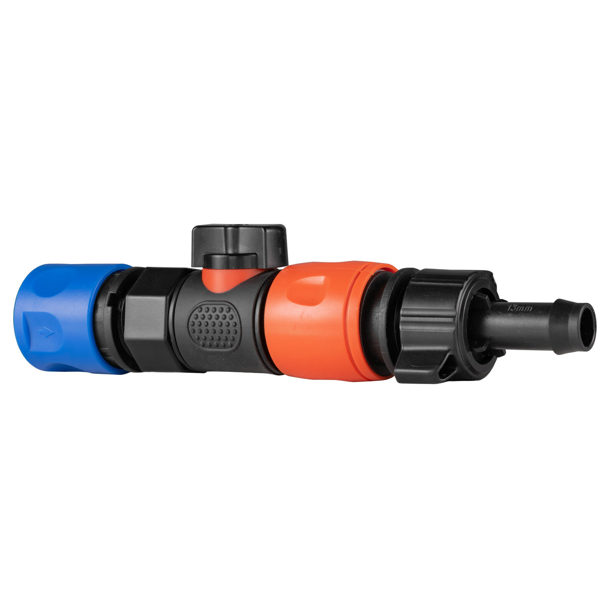 Blue Female Quick Coupling Valve Kit – 13mm Barbed Coupler