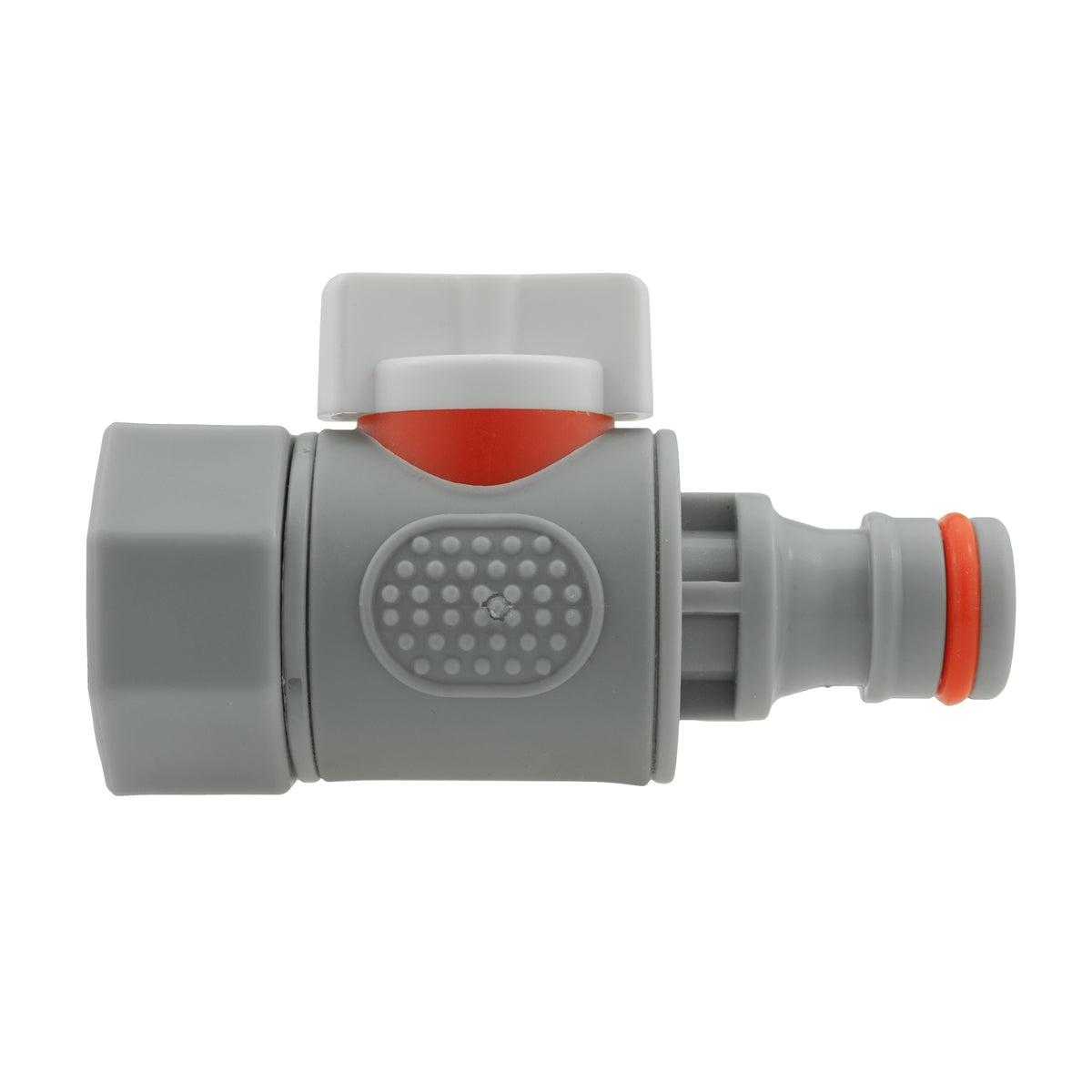 Grey Drain Fitting & Quick-Connect Valve Kit – ¾″ BSP