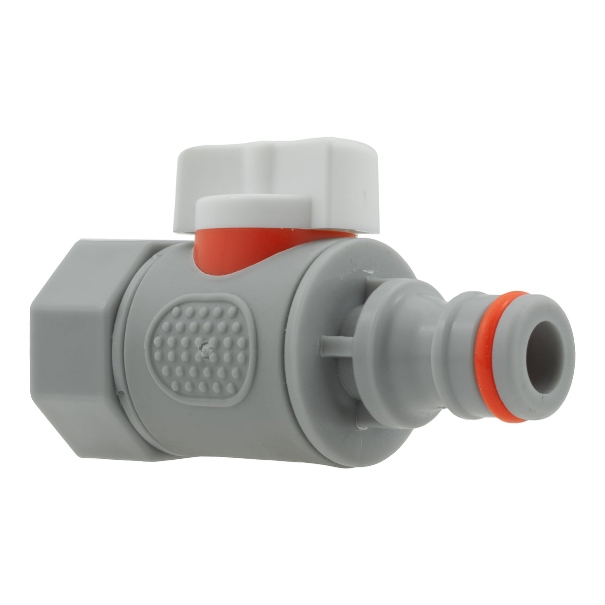 Grey Drain Fitting & Quick-Connect Valve Kit – ¾″ BSP