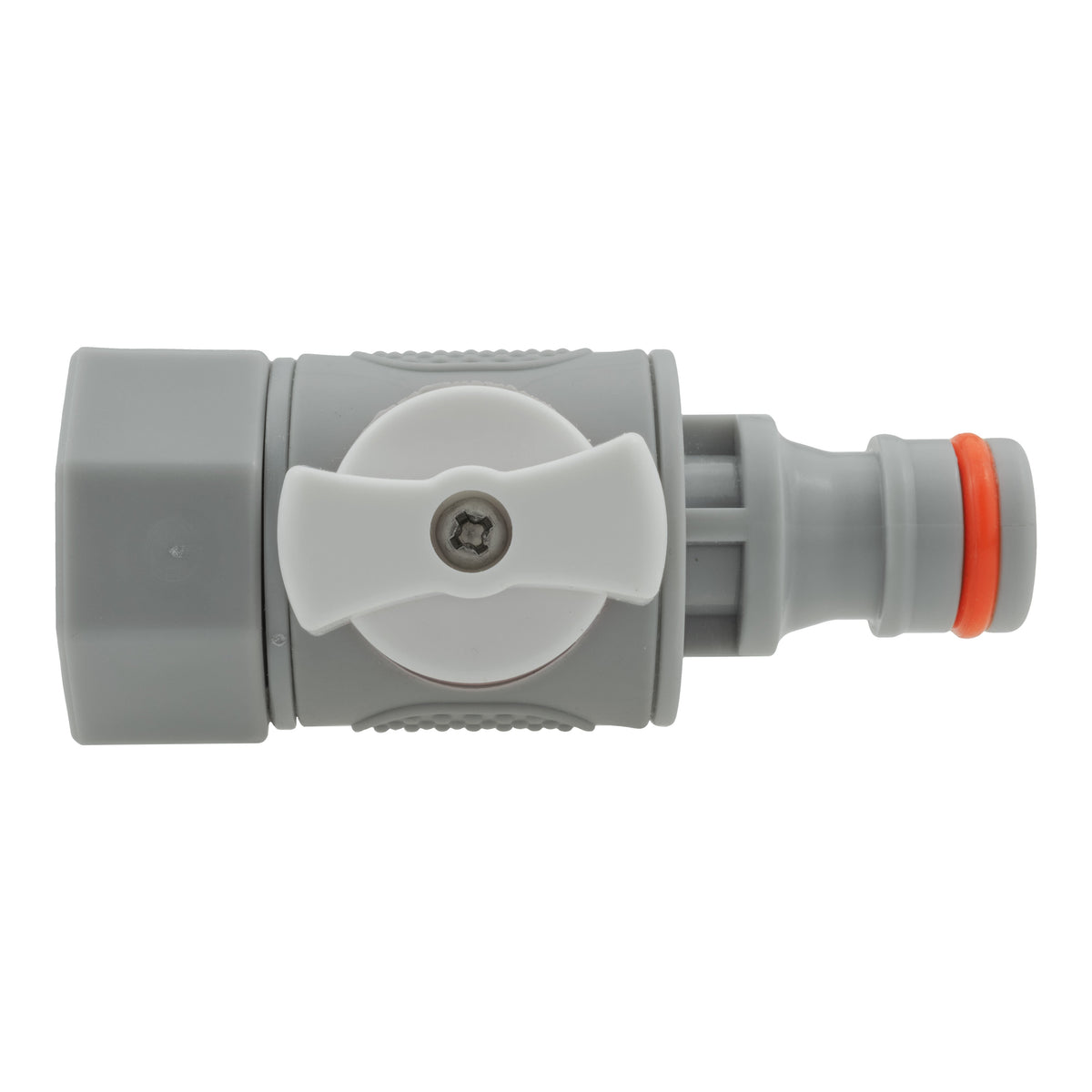 Grey Drain Fitting & Quick-Connect Valve Kit – ¾″ BSP