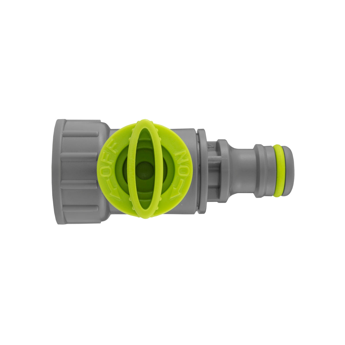 ¾″ BSP Female Tap Valve with Male Quick Plug – Lime Line