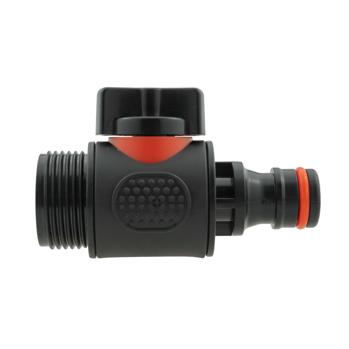 25mm MDPE Wall Kit – Valve & Male Quick Connector