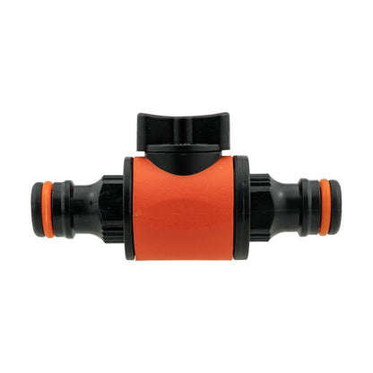 Inline Hose Valve Kit – 2 Valves & 4 Connectors, Orange & Black