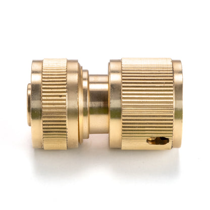 Premium Garden Hose Pipe with Brass Hose Connectors, Yellow