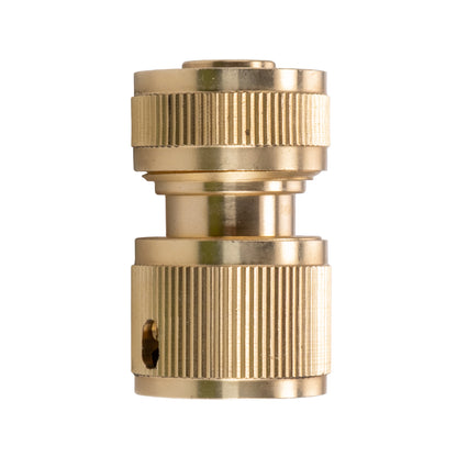 Premium Garden Hose Pipe with Brass Hose Connectors, Yellow