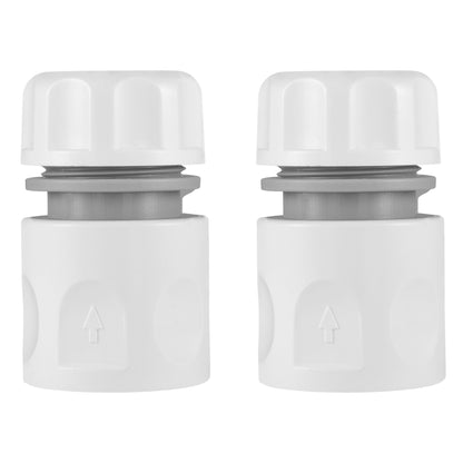 Modern Plus Grey 4-Layer Garden Hose Set – ½″, Two Connectors
