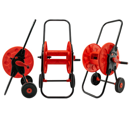 Hose Reel with Wheels for 60m 1/2" Garden Hose