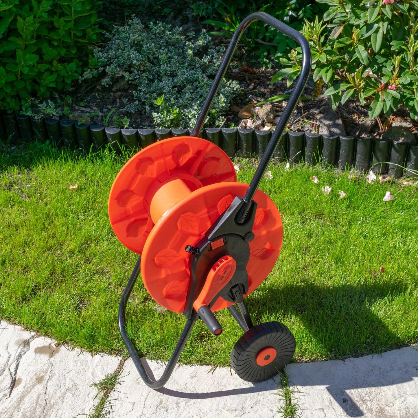 Hose Reel with Wheels for 60m 1/2" Garden Hose