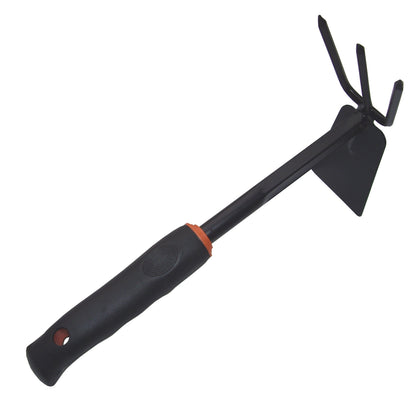 DE LUXE Steel Two-in-One Hand Digger & Hoe