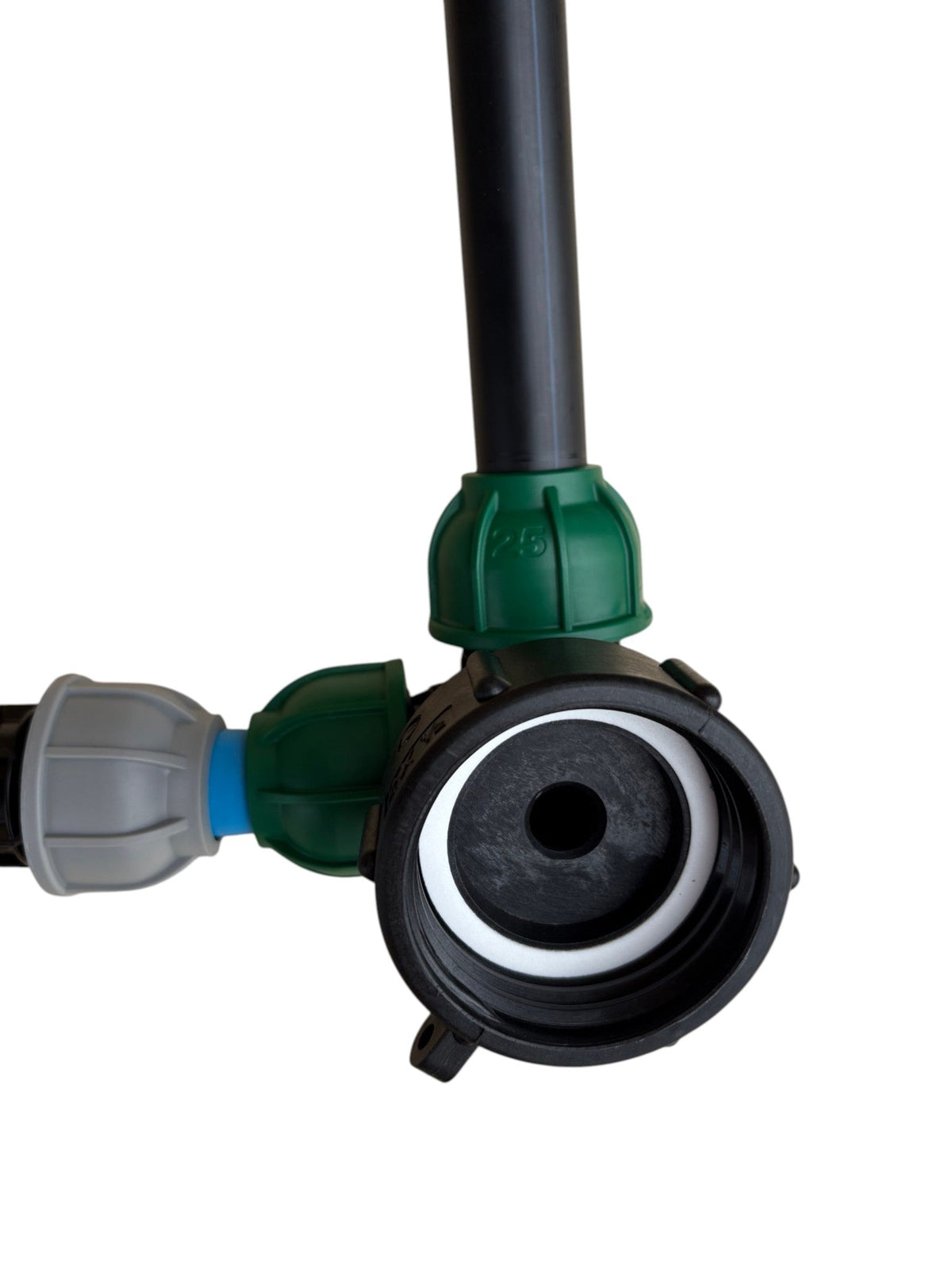 IBC 25cm Side-Outlet Riser Kit – Tap Style Options