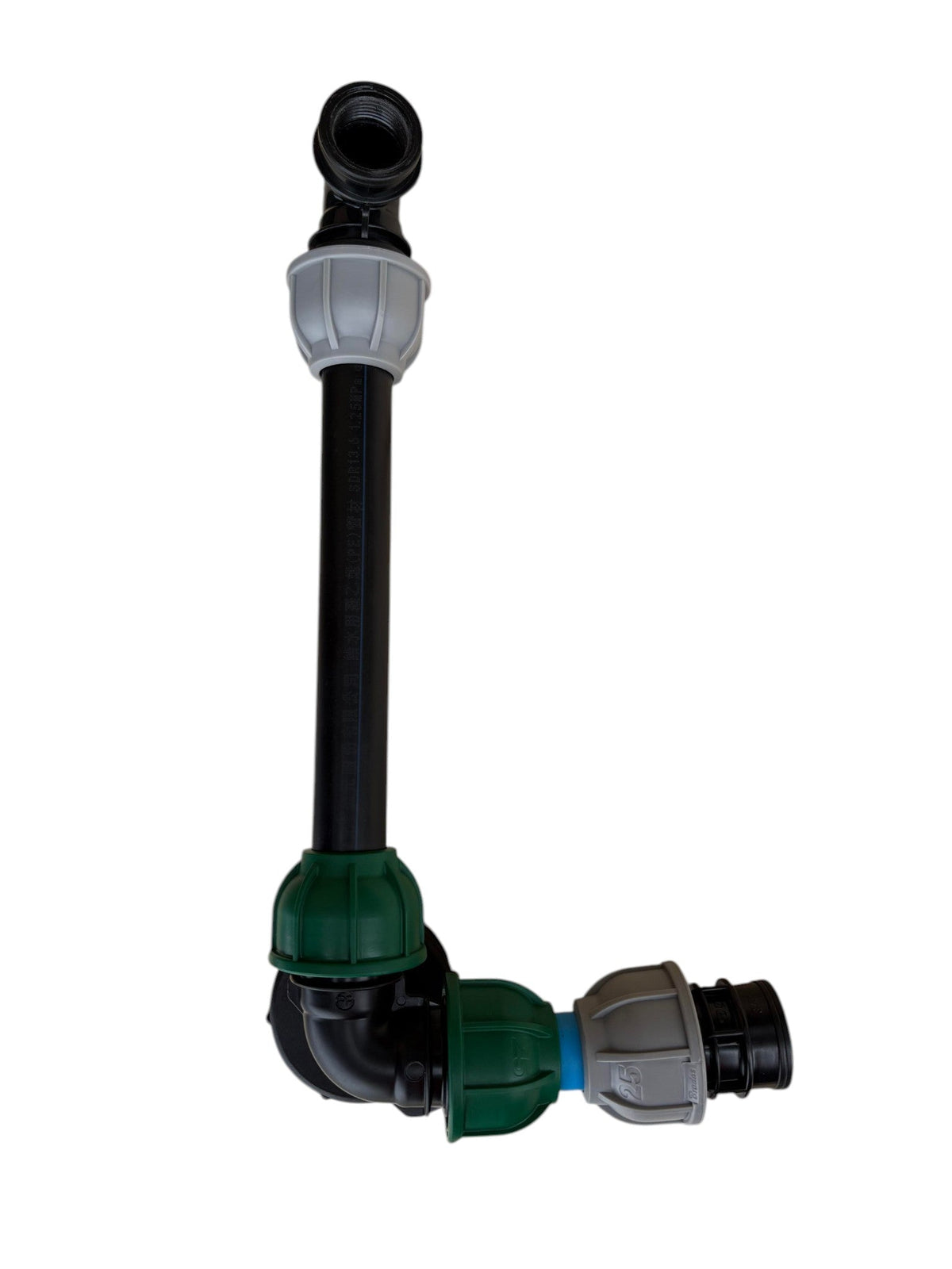 IBC 25cm Side-Outlet Riser Kit – Tap Style Options