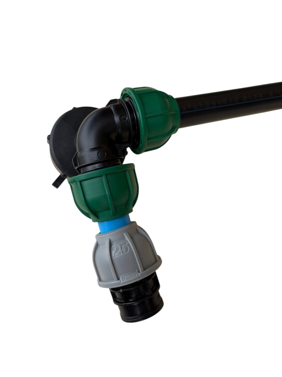 IBC 25cm Side-Outlet Riser Kit – Tap Style Options