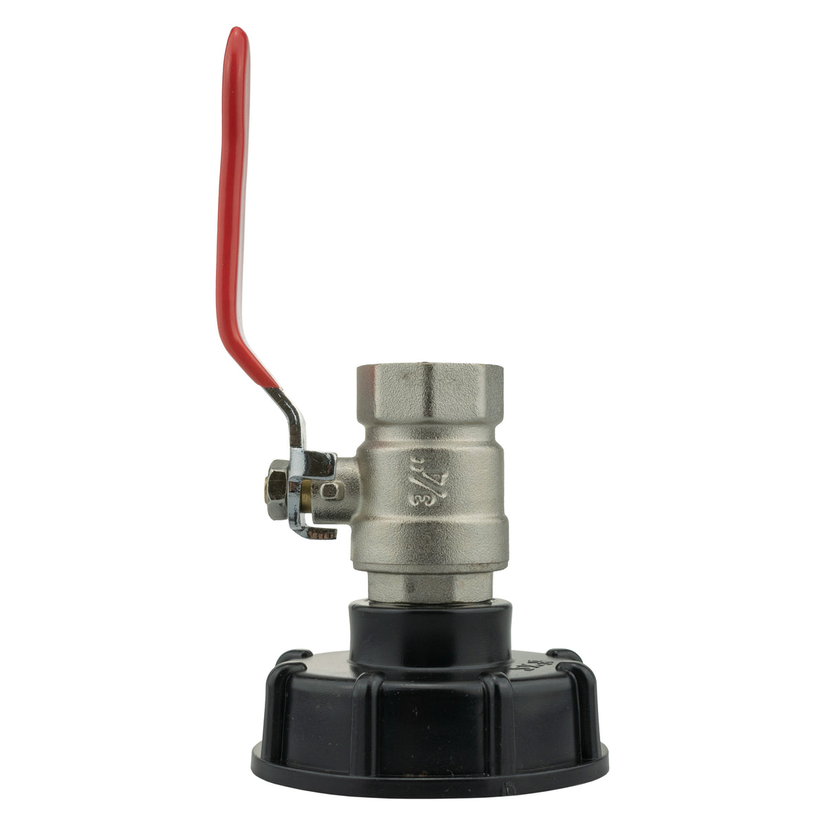 IBC S60X6 Cap & Brass Lever Valve – ¾″ BSP Female Outlet