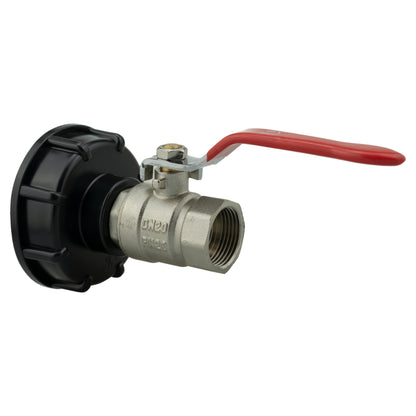 IBC S60X6 Cap & Brass Lever Valve – ¾″ BSP Female Outlet