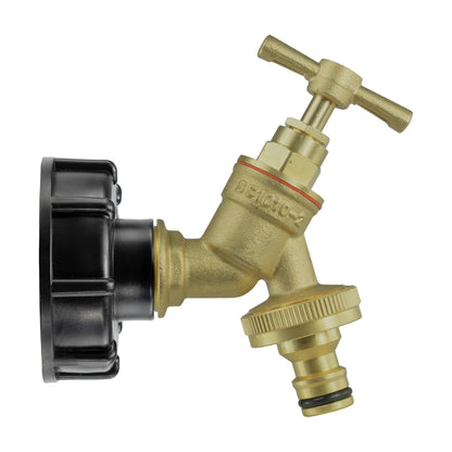 IBC S60X6 Cap & Brass Quick Tap – ¾″ BSP Inlet