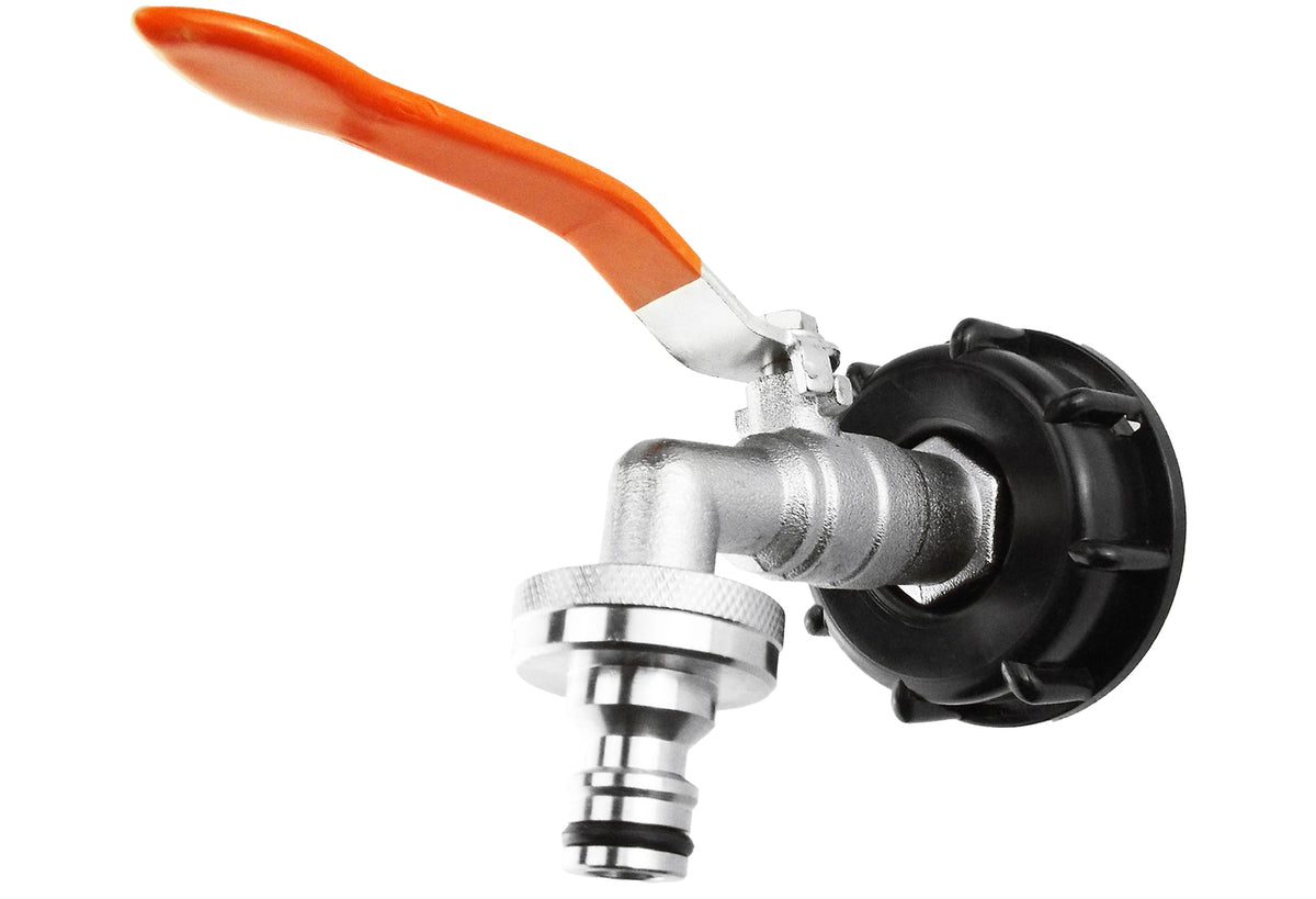 IBC S60X6 Cap & Quick Lever Tap – ¾″ BSP Inlet