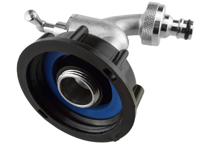 IBC S60X6 Cap & ¾″ Nickel-Plated Bib Tap – Quick Outlet