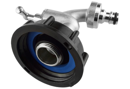 IBC S60X6 Cap & ½″ Nickel-Plated Bib Tap – Quick Outlet