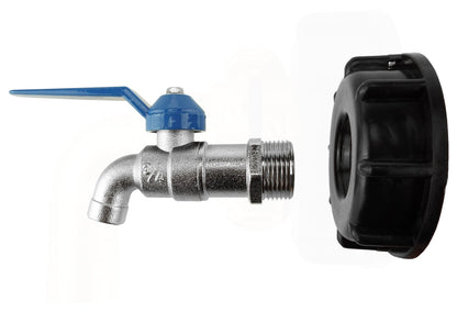 IBC S60X6 Cap & Basic Lever Tap – Open Spout