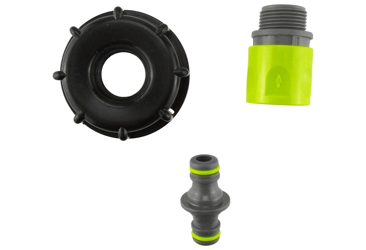 IBC S60X6 Cap & Lime Quick-Connect Plug