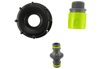IBC S60X6 Cap & Lime Quick-Connect Plug