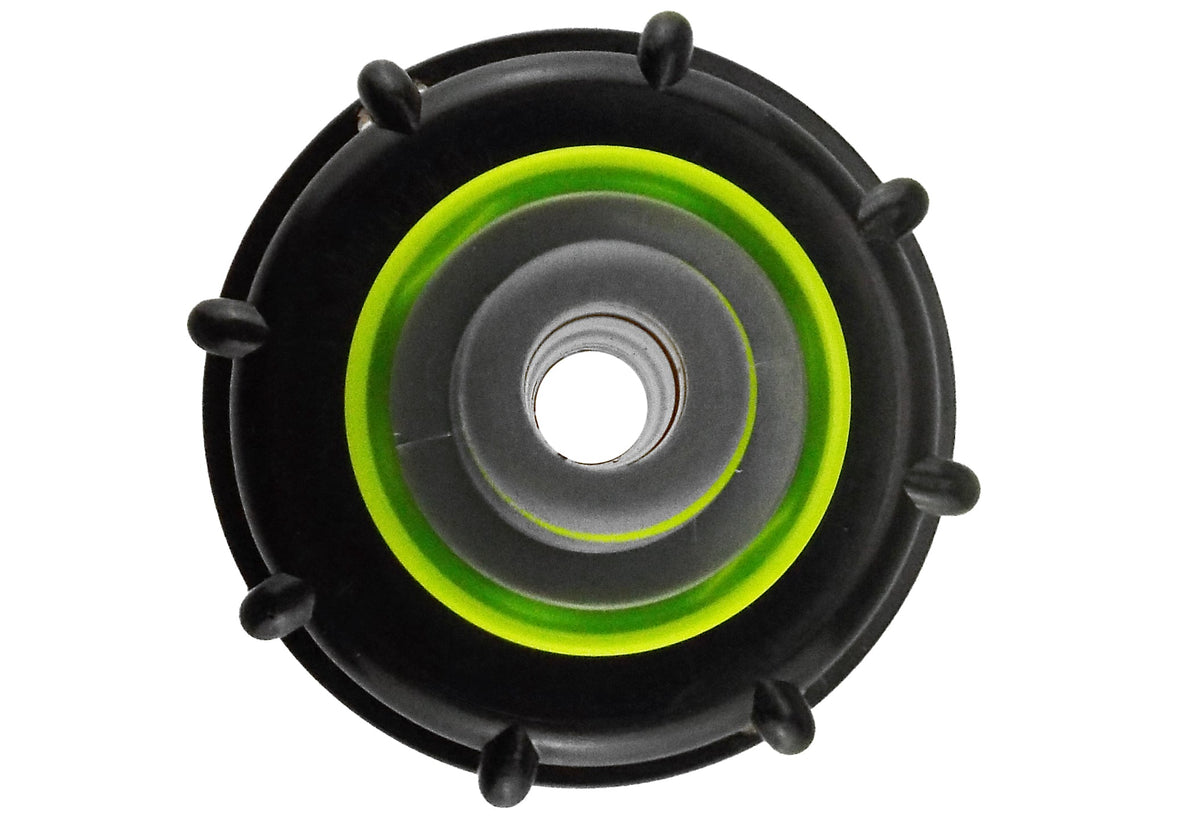 IBC S60X6 Cap & Lime Quick-Connect Plug