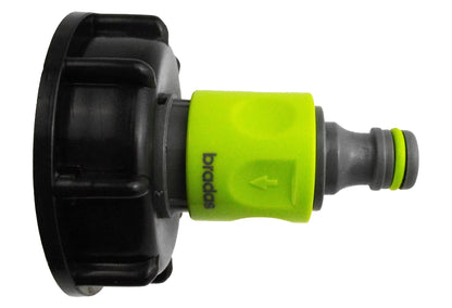 IBC S60X6 Cap & Lime Quick-Connect Plug