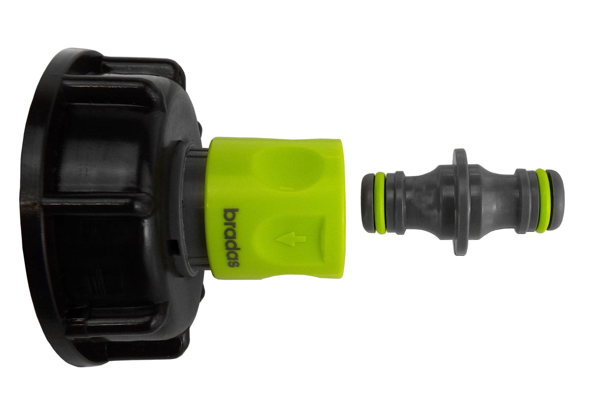 IBC S60X6 Cap & Lime Quick-Connect Plug