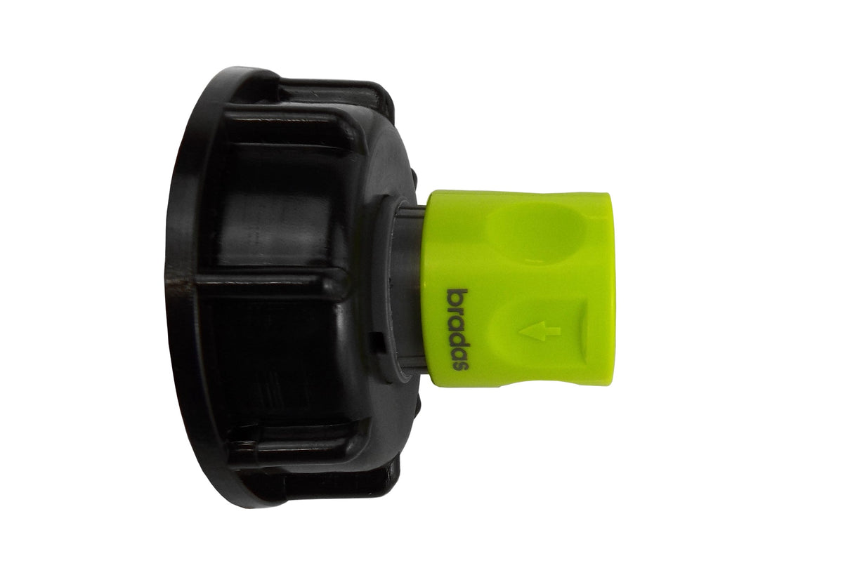 IBC S60X6 Cap & Lime Female Quick Socket