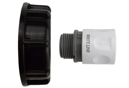 IBC S60X6 Cap & Grey/White Female Quick Socket