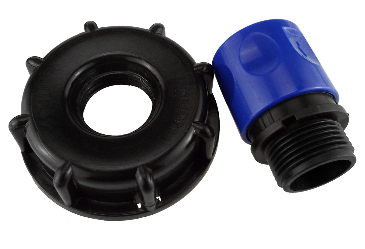 IBC S60X6 Cap & Blue Female Quick Socket
