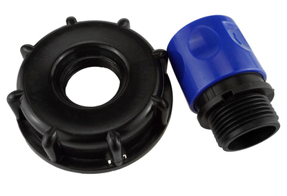 IBC S60X6 Cap & Blue Female Quick Socket