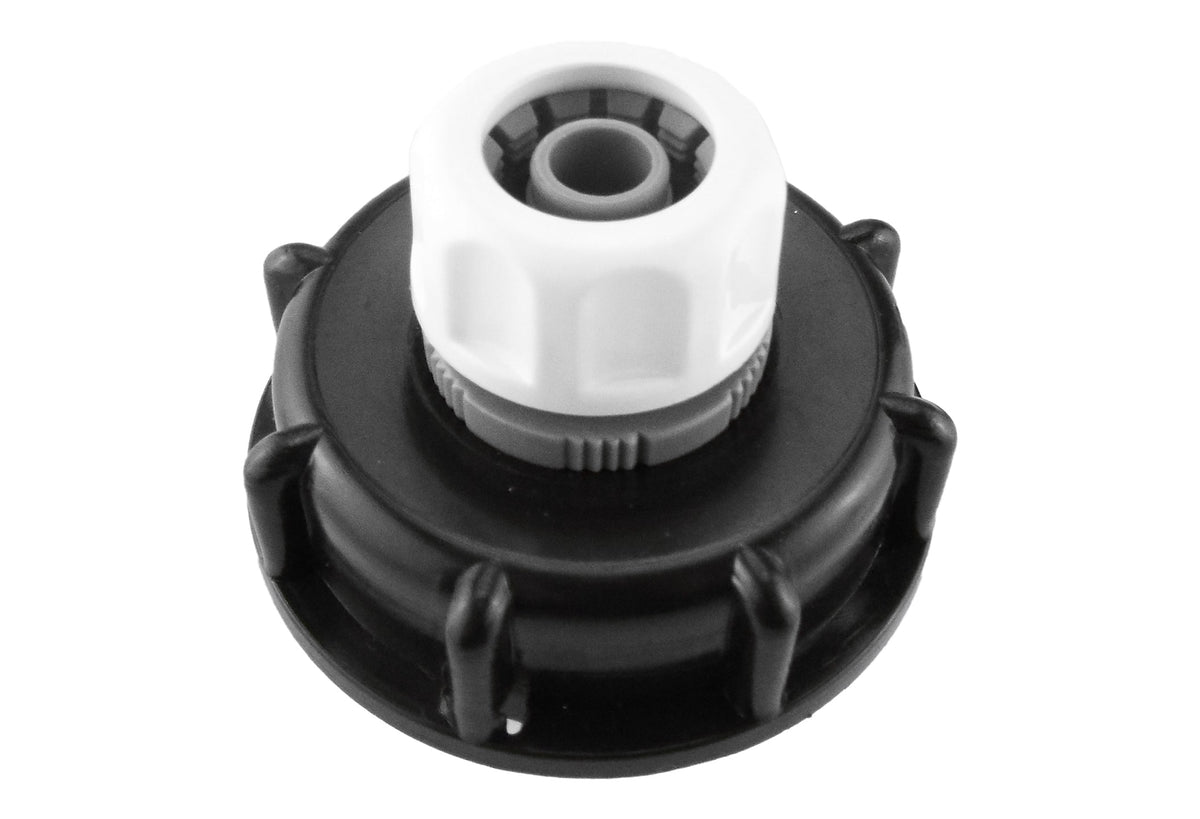 S60X6 IBC Adapter with Direct ½″ Hose Connector