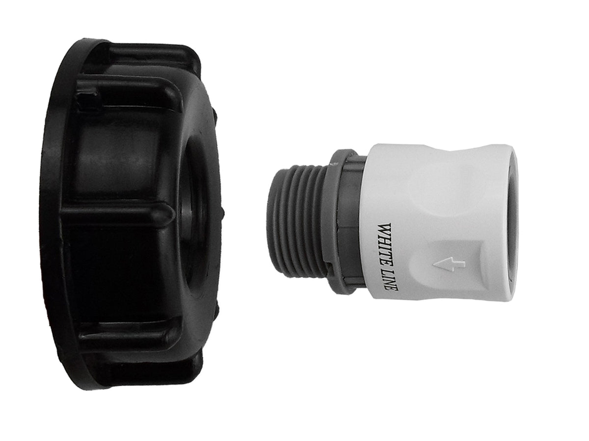 IBC S60X6 Cap & Grey/White Female Quick Socket