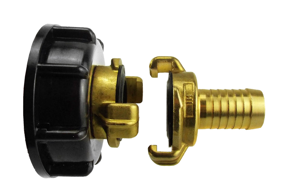 S60X6 IBC Adapter Kit with 13mm Geka-Type Hose Tail
