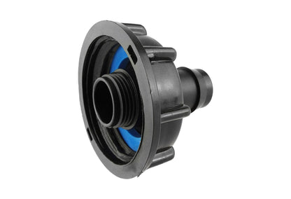 IBC S60X6 Cap with 25mm Irrigation Hose Barb