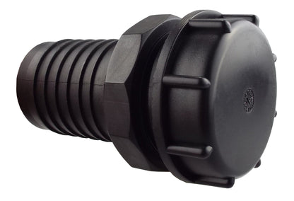 S60X6 Male to 2″ Hose Tail with Removable Blanking Cap