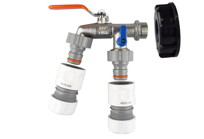 S60x6 IBC Double-Tap Kit – Two Max Flo Outlets
