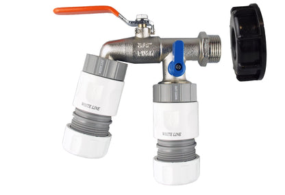 S60x6 IBC Double-Tap Kit – Two Max Flo Outlets