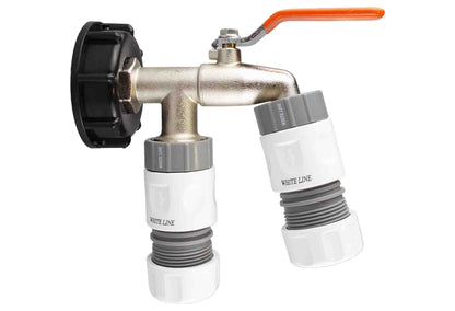 S60x6 IBC Double-Tap Kit – Two Max Flo Outlets