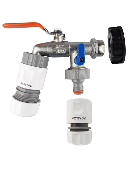 S60x6 IBC Double-Tap Kit – Max Flo + Standard Outlets